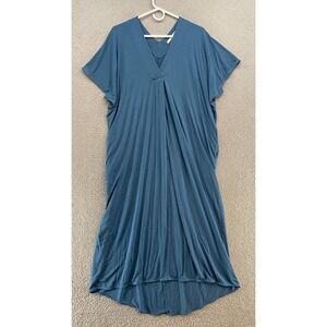 Peruvian Connection Midi Dress Womens XS / Small Stretch Jersey Thebes Caftan